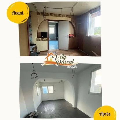 Revêtement mural dans l’Aisne (02) – Rénovation et décoration intérieure par Vely Pascal Père & Fils