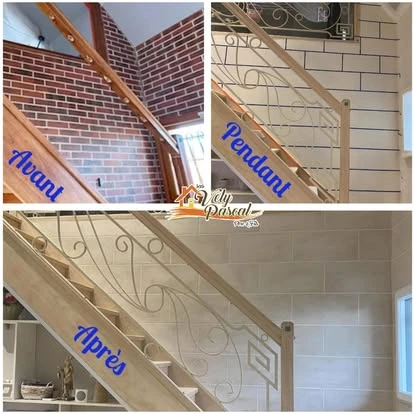 Revêtement mural dans l’Aisne (02) – Rénovation et décoration intérieure par Vely Pascal Père & Fils