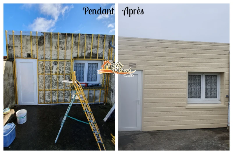 Bardage façade dans l’Aisne (02) – Rénovation extérieure et habillage par Vely Pascal Père & Fils