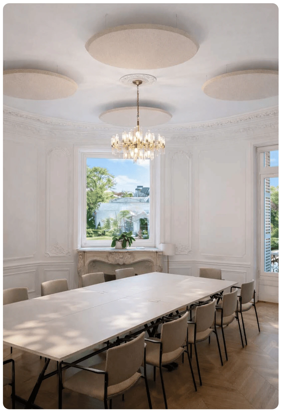 Panneau suspendu acoustique - Continuum