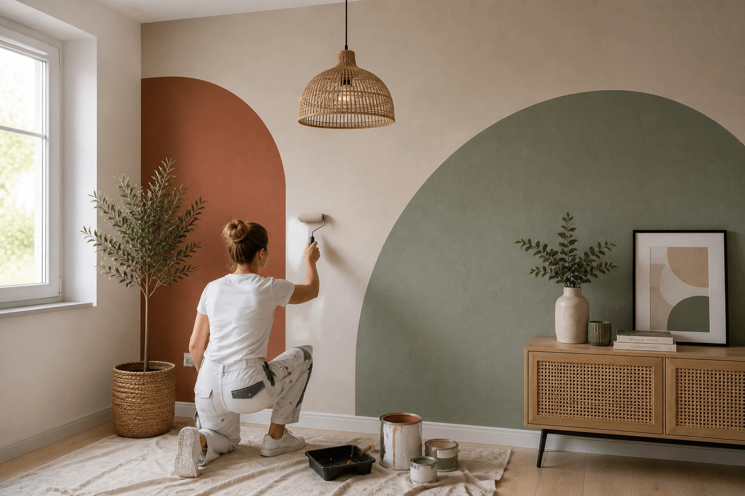 Peinture décorative intérieure