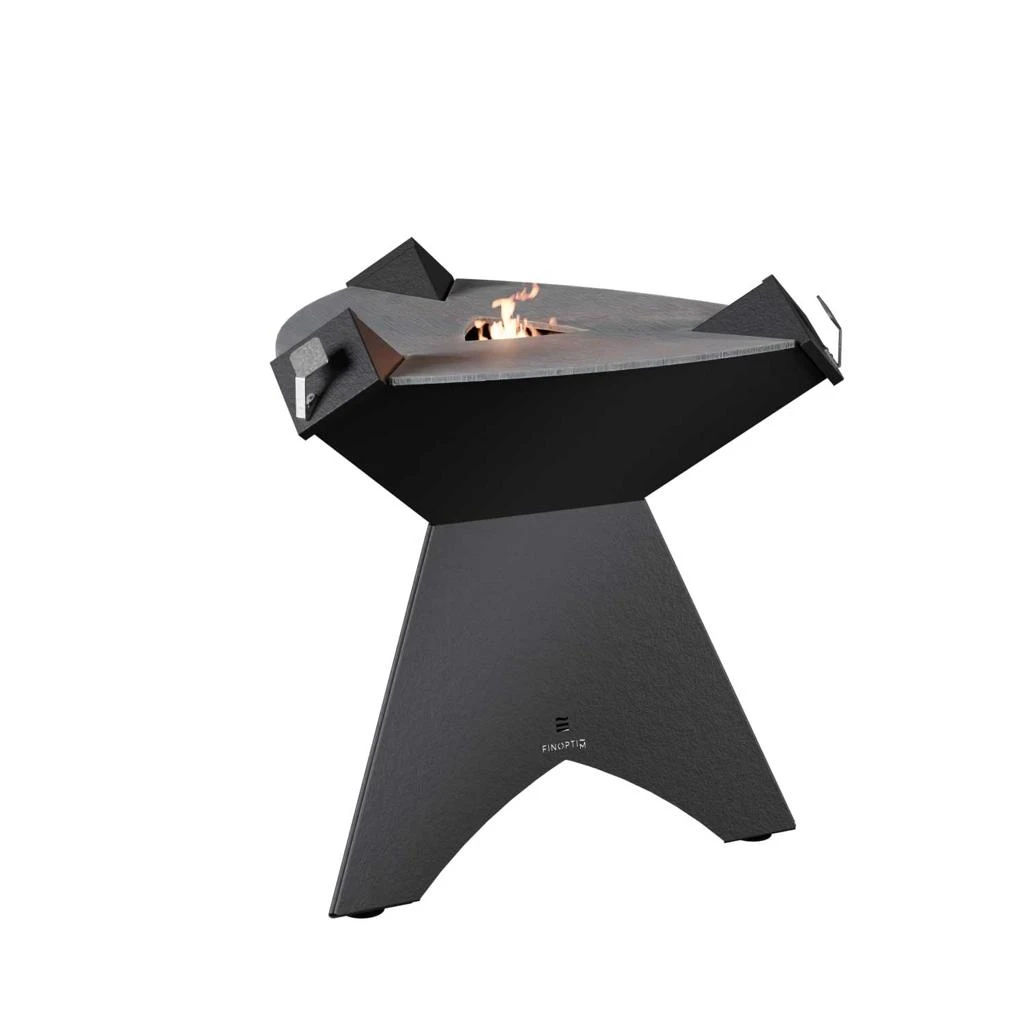 BRASERO PLANCHA 800 NOIR