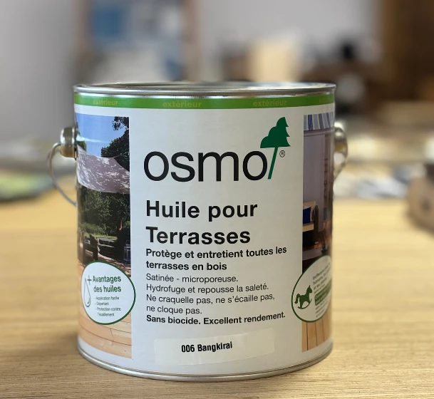 Huile pour terrasse OSMO (2,5L)