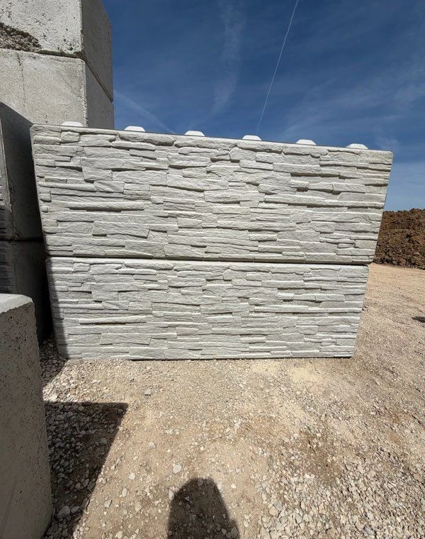 Blocs béton empilables type "Lego"
