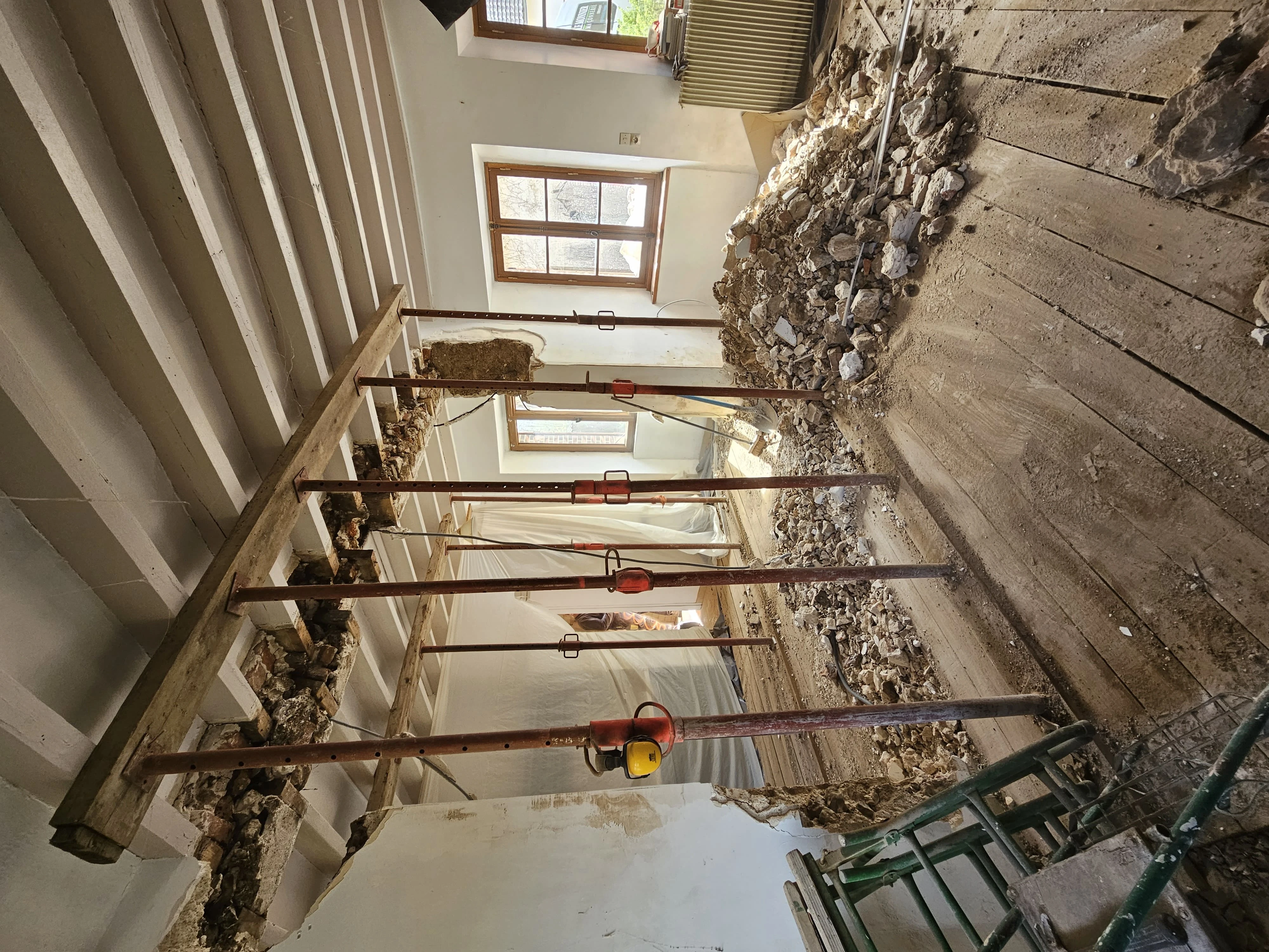 Travaux de maçonnerie