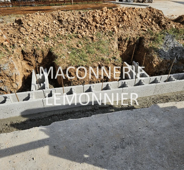 Travaux de maçonnerie