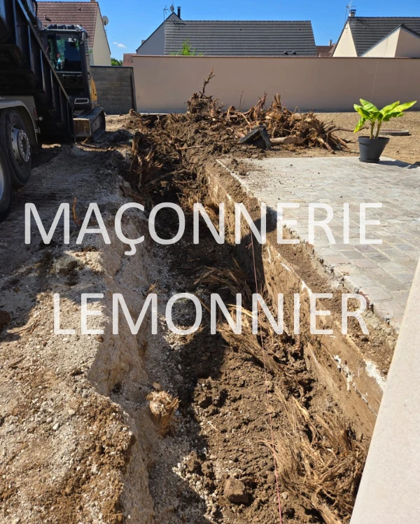 Travaux de maçonnerie