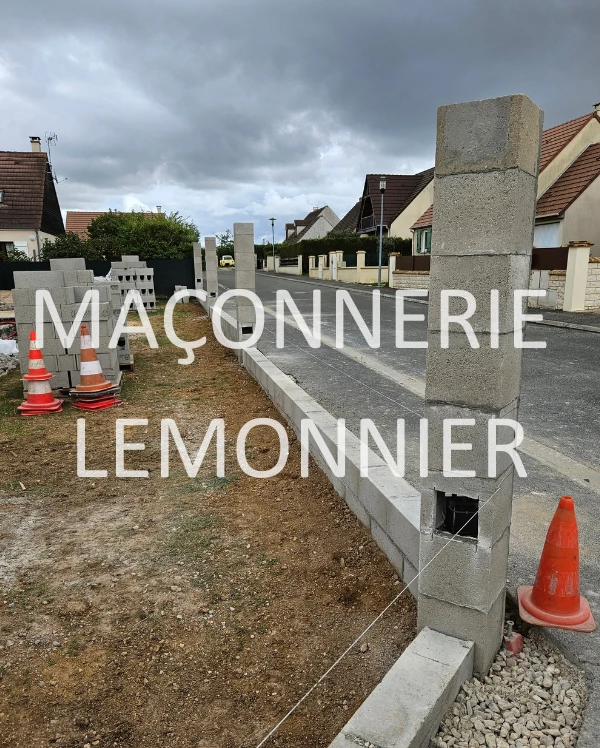 Travaux de maçonnerie