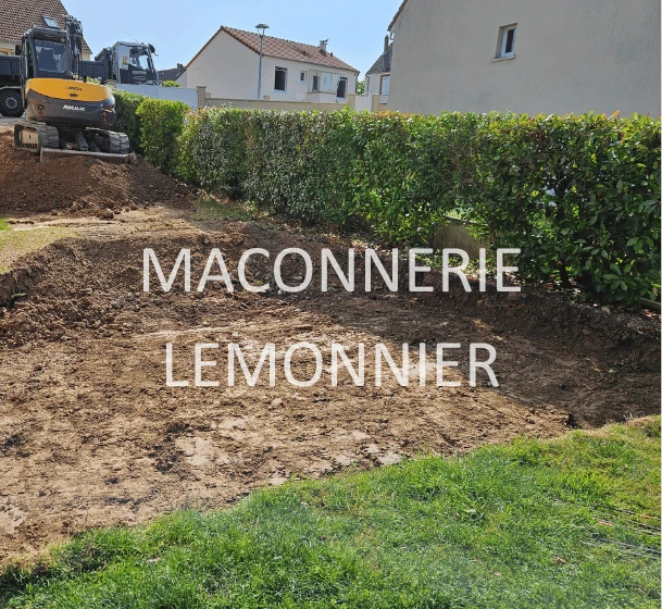 Travaux de terrassement - aménagement extérieur