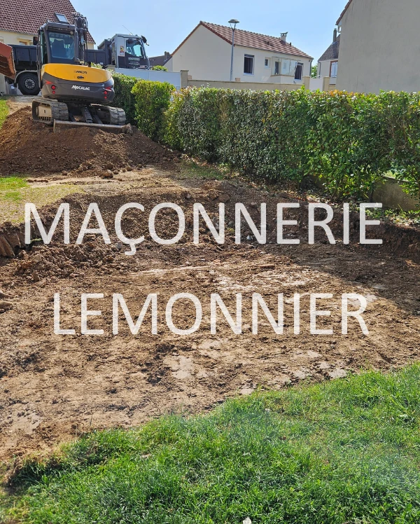 Travaux de terrassement - aménagement extérieur