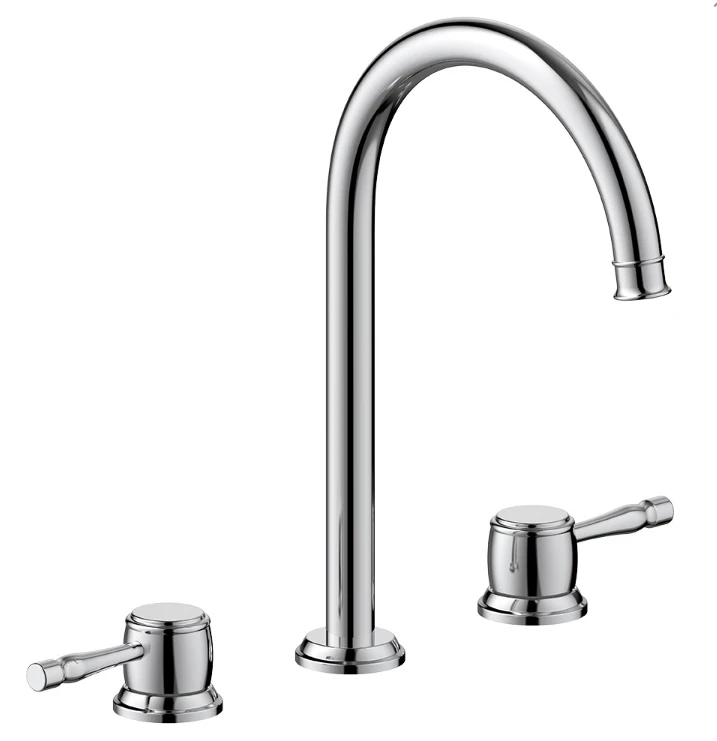 Mitigeur Lavabo Encastré 3 trous Icare Chrome