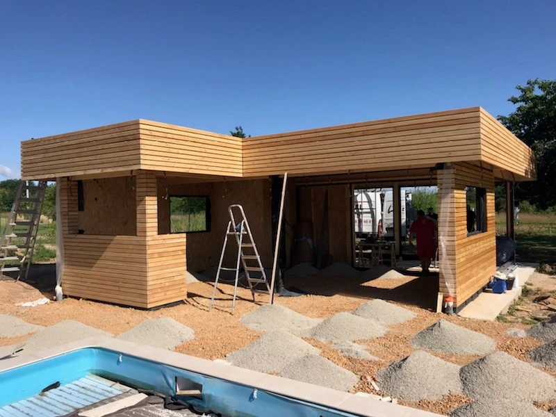 Extension ossature bois LUX ZENITHAL - BAS-RHIN