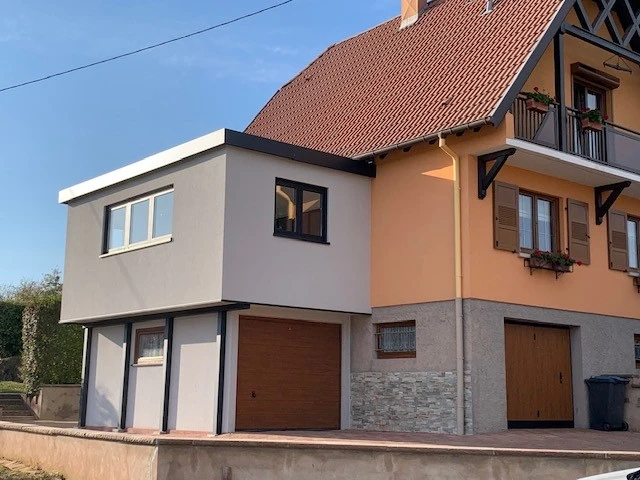 Extension ossature bois LUX ZENITHAL - BAS-RHIN