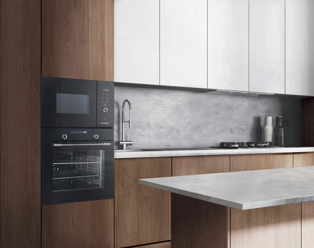 Micro-ondes combiné intégrable 25 L noir SCMG138BK