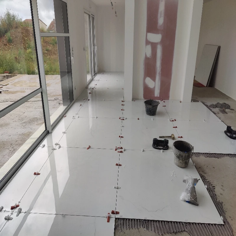 Pose carrelage grand format