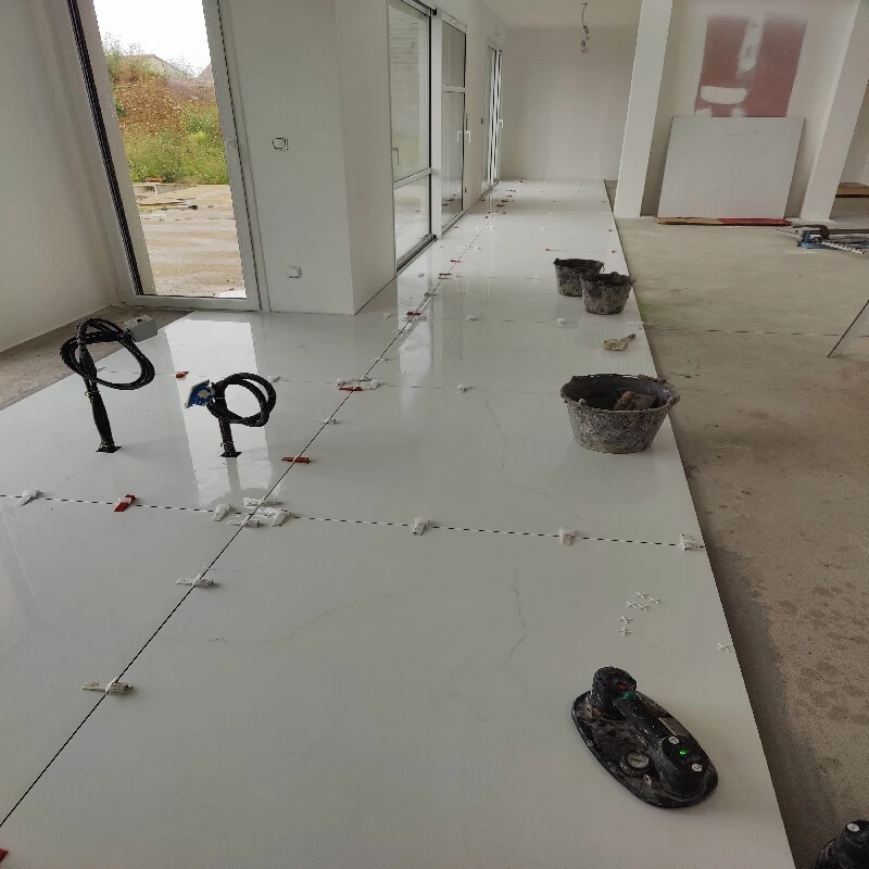 Pose carrelage grand format