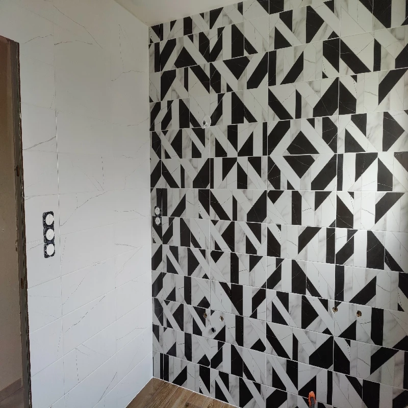 Pose tomette et carreaux deco