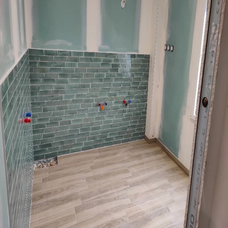 Pose tomette et carreaux deco