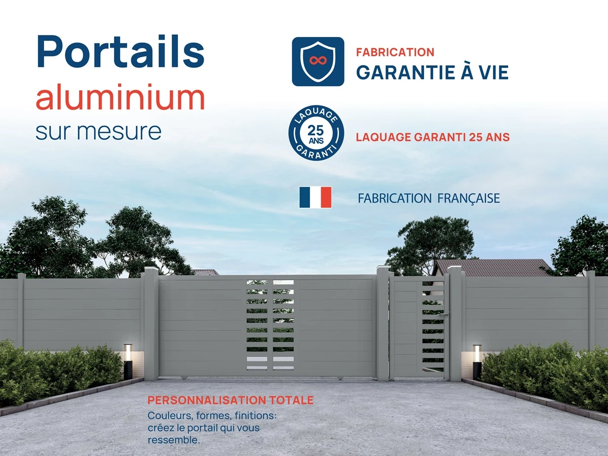 Portail aluminium