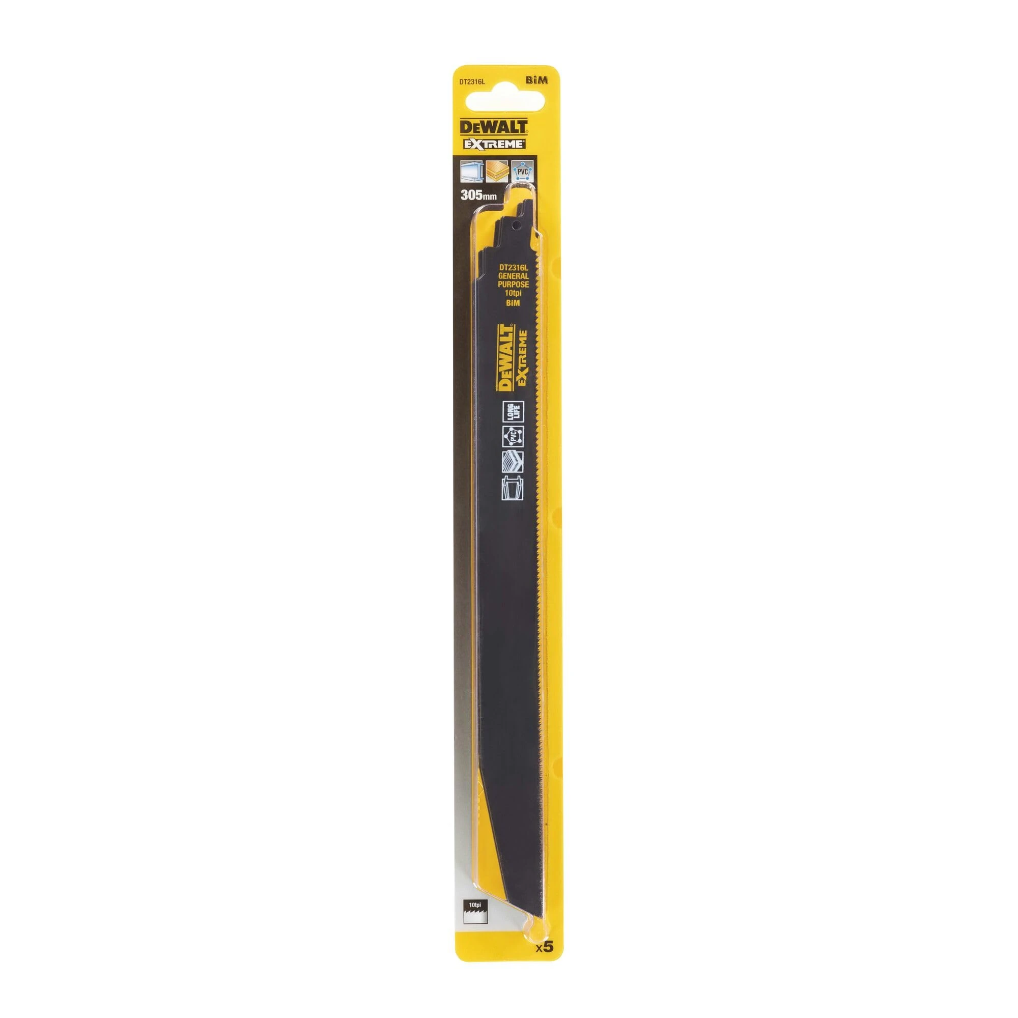  Lame de scie sabre BIM 2X métal 305mm