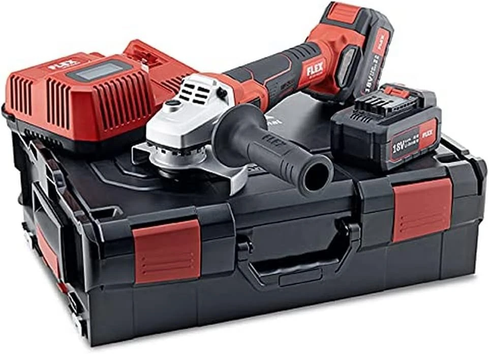 MEULEUSE D'ANGLE A BATTERIE FLEXL 125 18.0-EC LD/5.0 SET