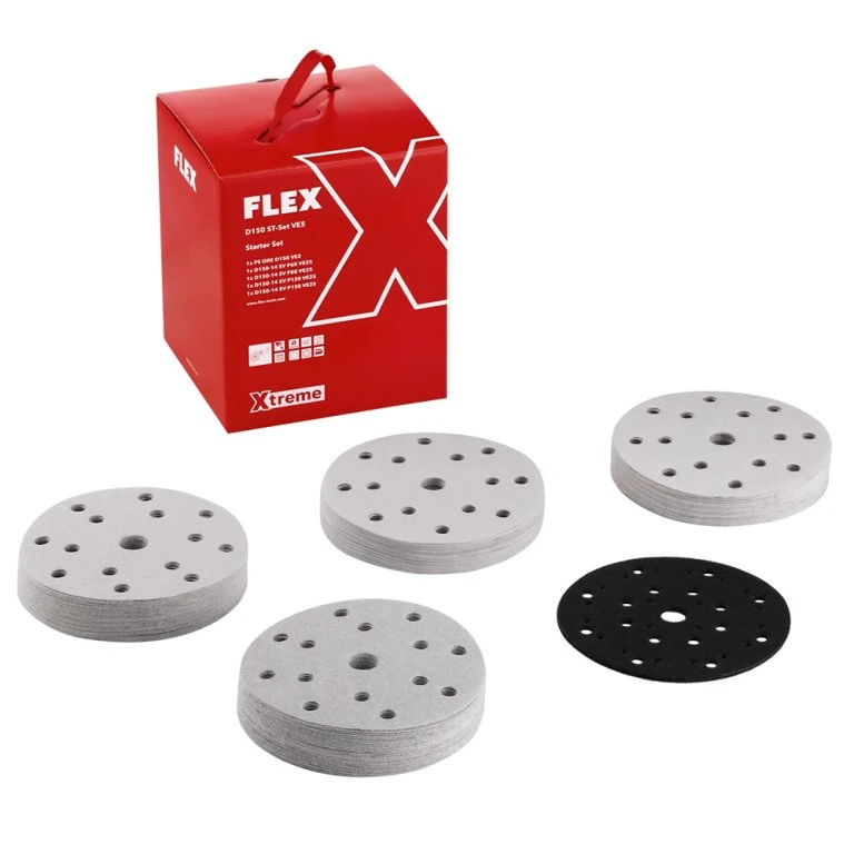 PAPIER ABRASIF VELCRO D150ST-SET VE5