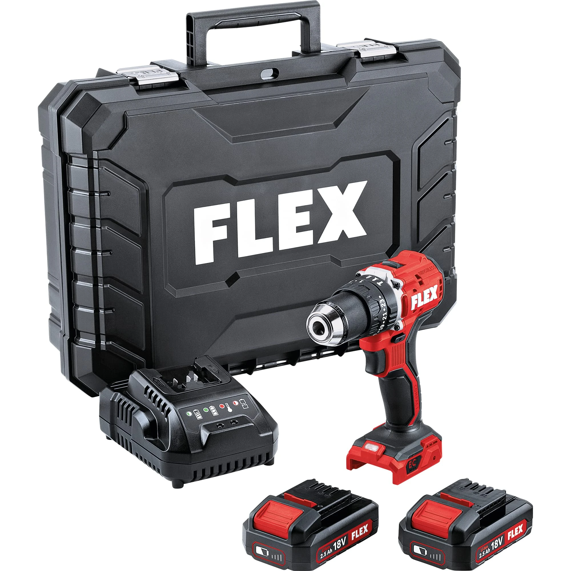 PERCEUSE VISSEUSE SUR BATTERIEX2+CHARGEUR +MALETTE 65NM