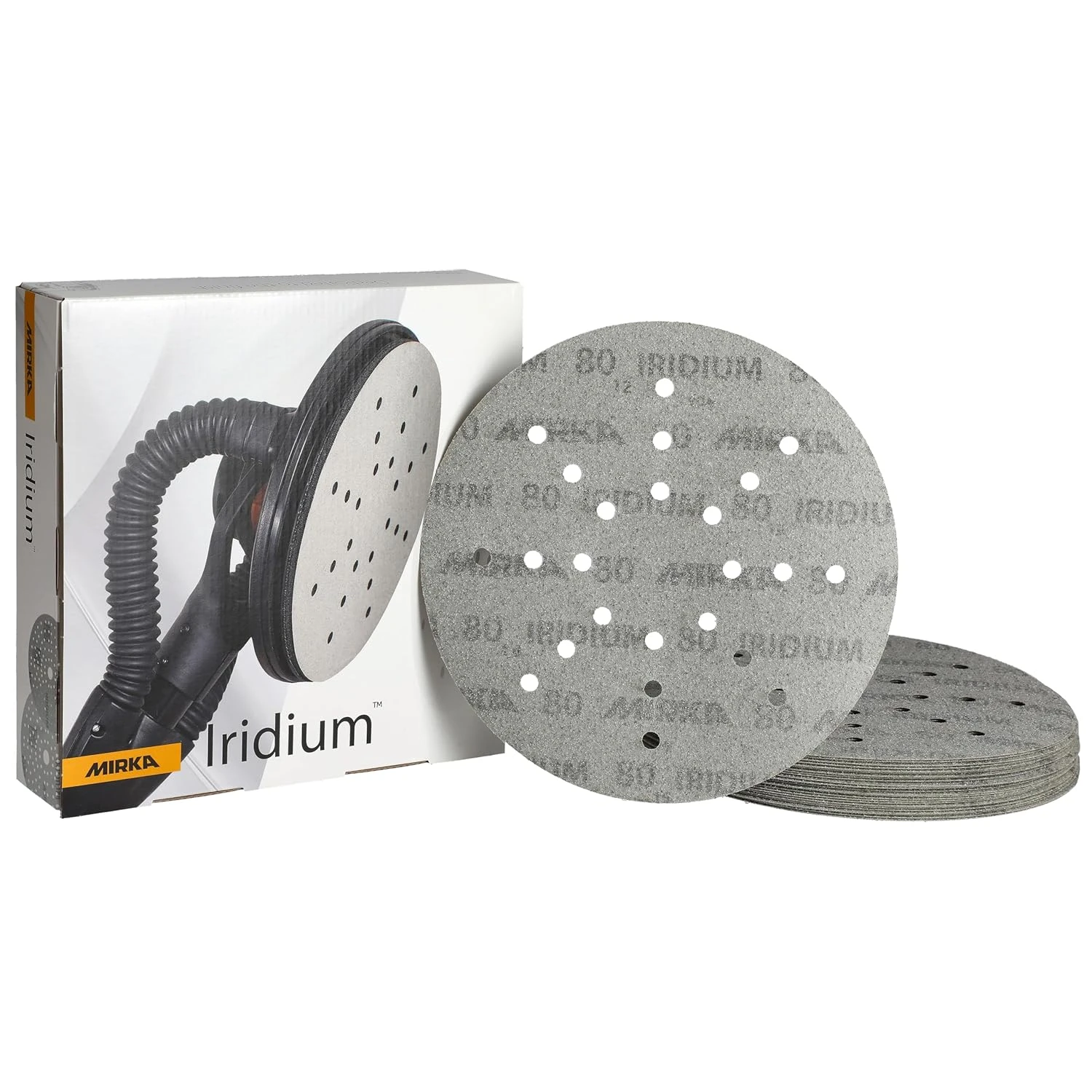 25 DISQUES ABRASIFS IRRIDIUM D.225 G.150