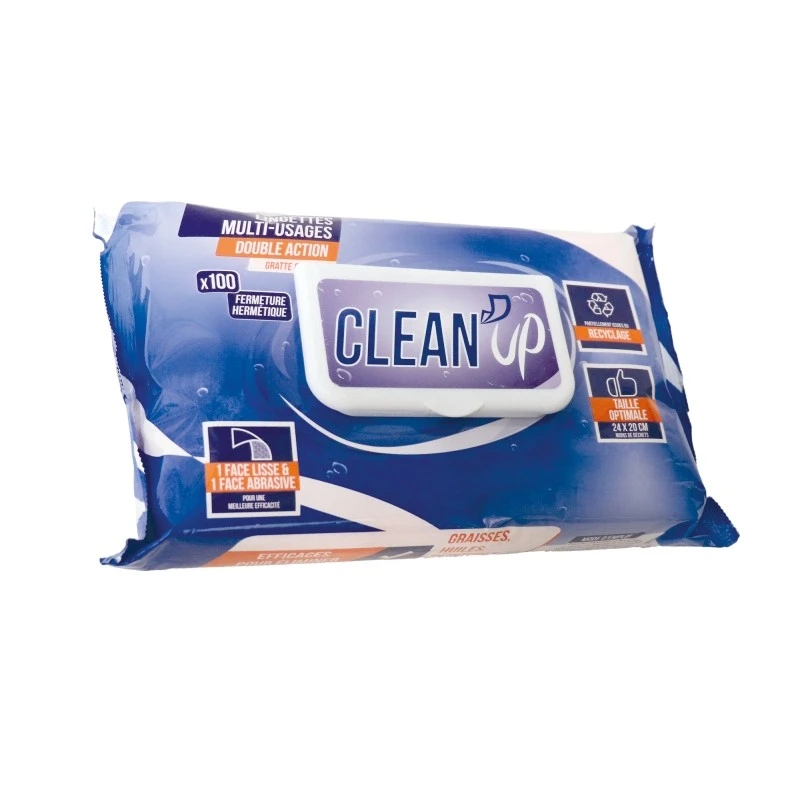 LINGETTES NAT. CLEAN PACK 80