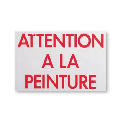 PANNEAU  ATTENTION TRAVAUX REF. 925