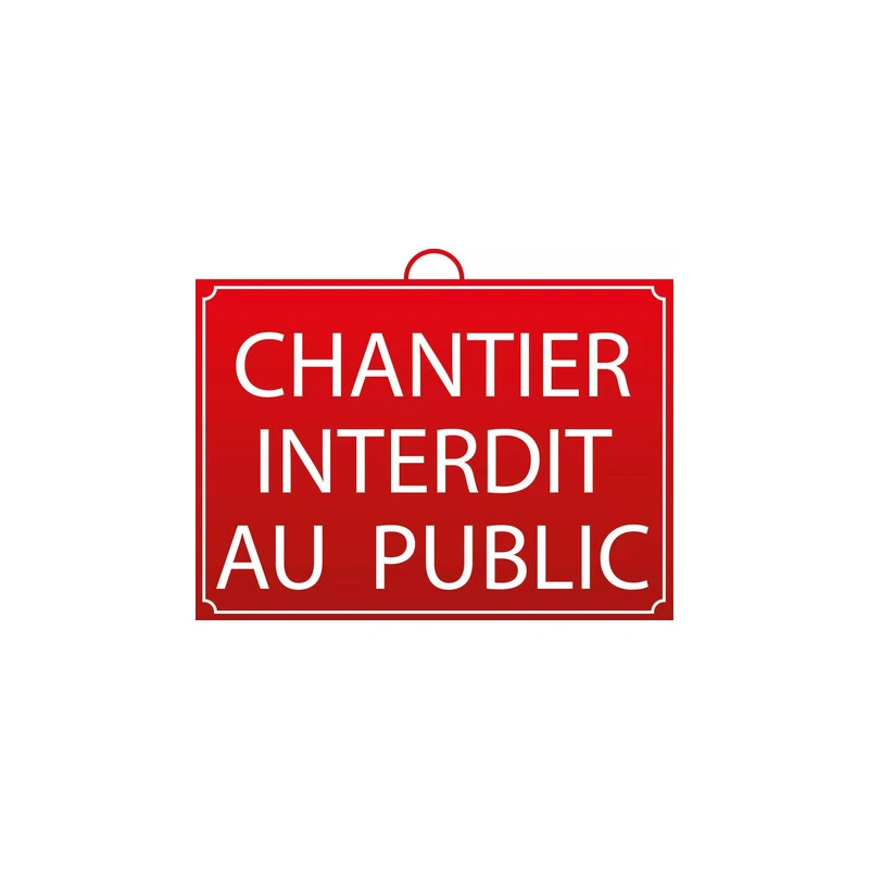 PANNEAU ATTENTION PLOMB