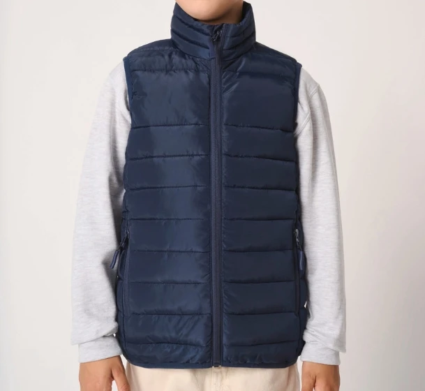 Bodywarmer matelassé enfant personnalisable