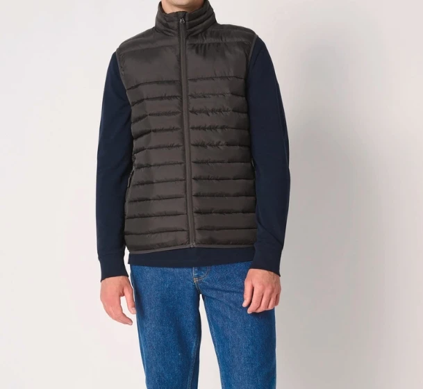 Bodywarmer matelassé homme personnalisable