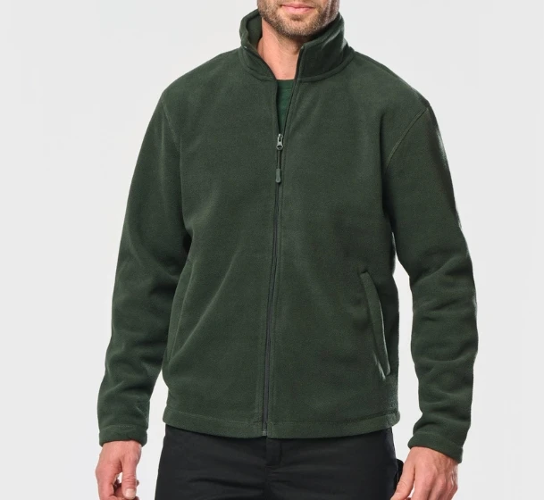 Veste micropolaire zippée homme 400 g/m² personnalisable
