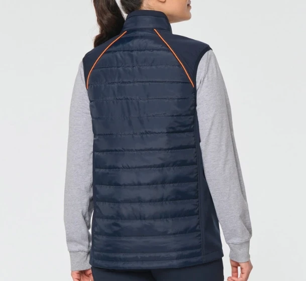 Bodywarmer Day To Day bi-matière unisexe personnalisable
