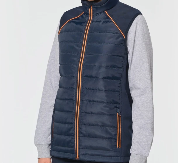 Bodywarmer Day To Day bi-matière unisexe personnalisable
