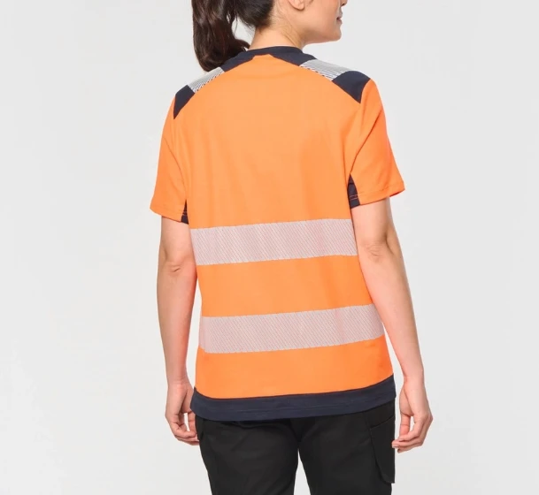 T-shirt de sécurité recyclé manches courtes unisexe