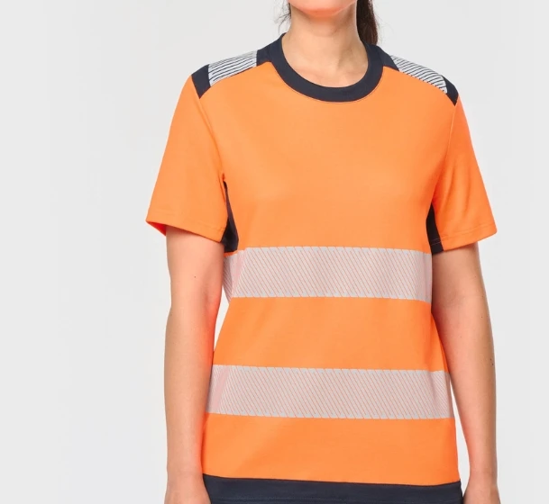 T-shirt de sécurité recyclé manches courtes unisexe