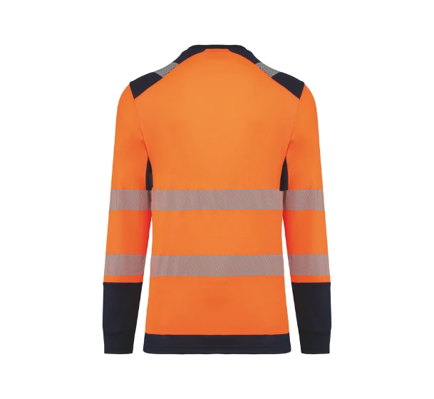 T-shirt de travail haute visibilité manches longues 180 g/m²