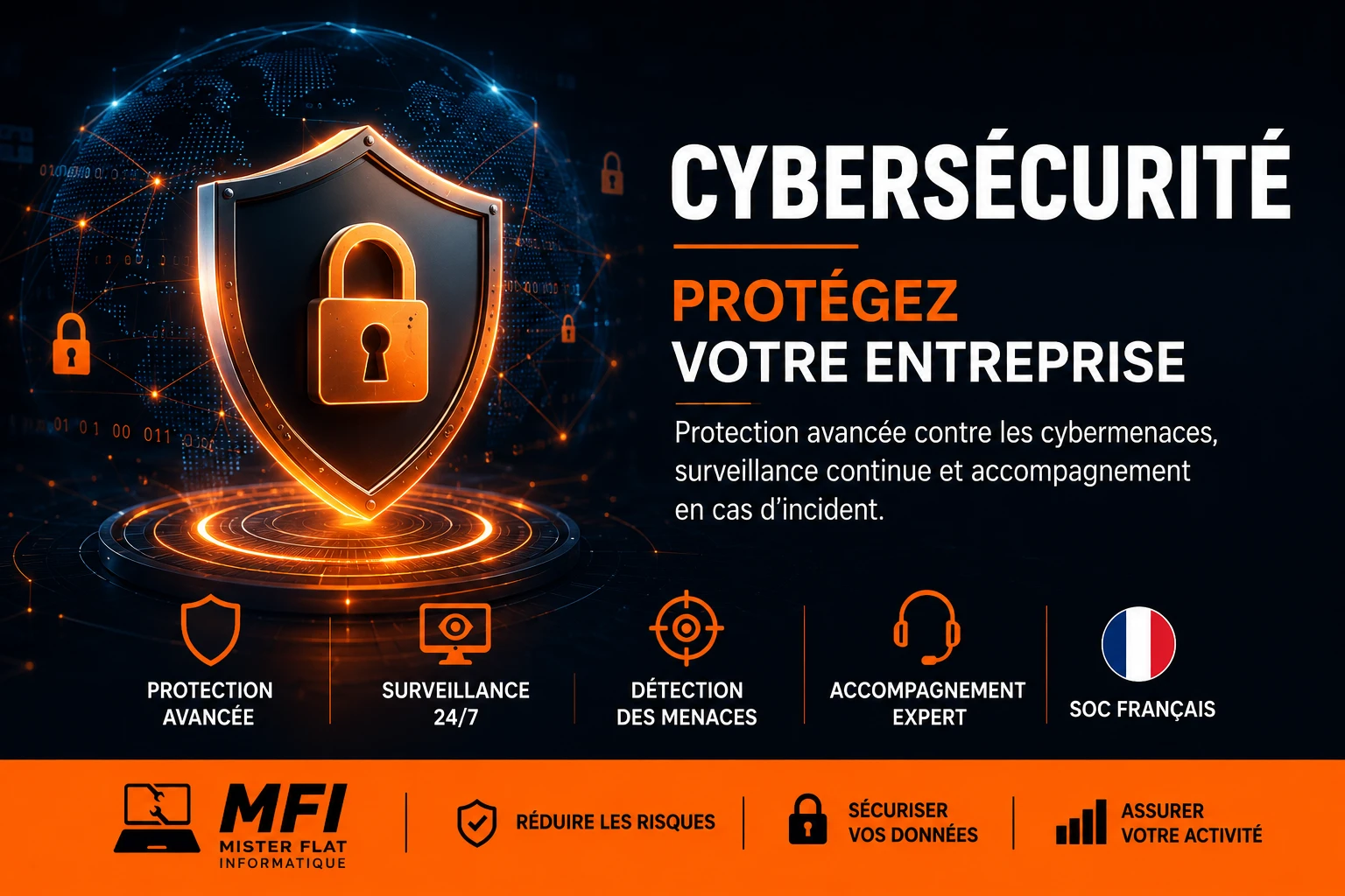Offre Cybersécurité Managée – Protection avancée des postes de travail