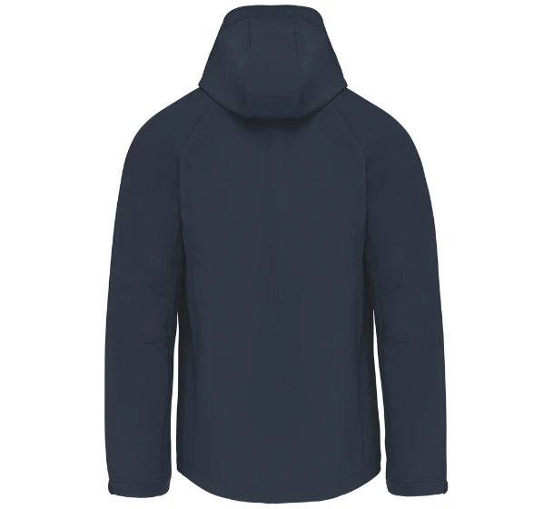 Veste softshell à capuche amovible homme personnalisable