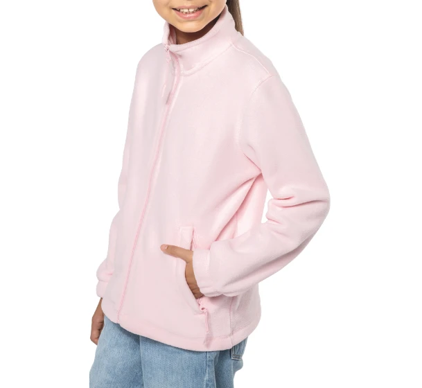 Veste micropolaire enfant personnalisable