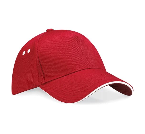 Casquette 5 panneaux sandwich contrasté personnalisable