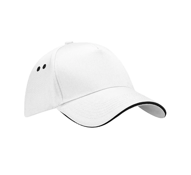 Casquette 5 panneaux sandwich contrasté personnalisable