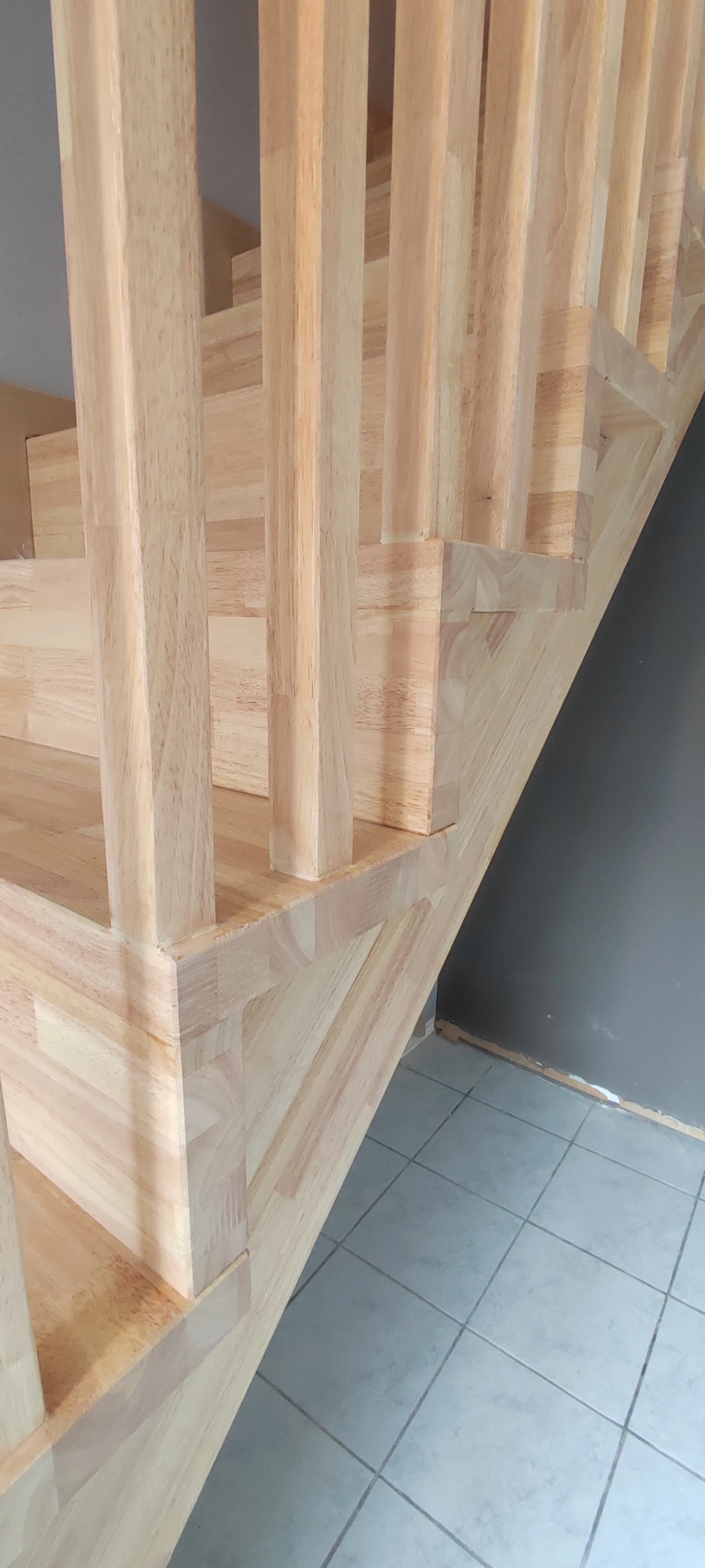 Escalier sur mesure avec claustra à Rinxent