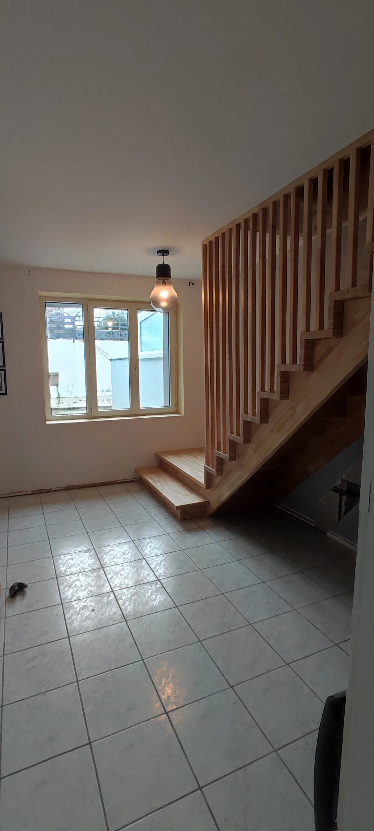 Escalier sur mesure avec claustra à Rinxent
