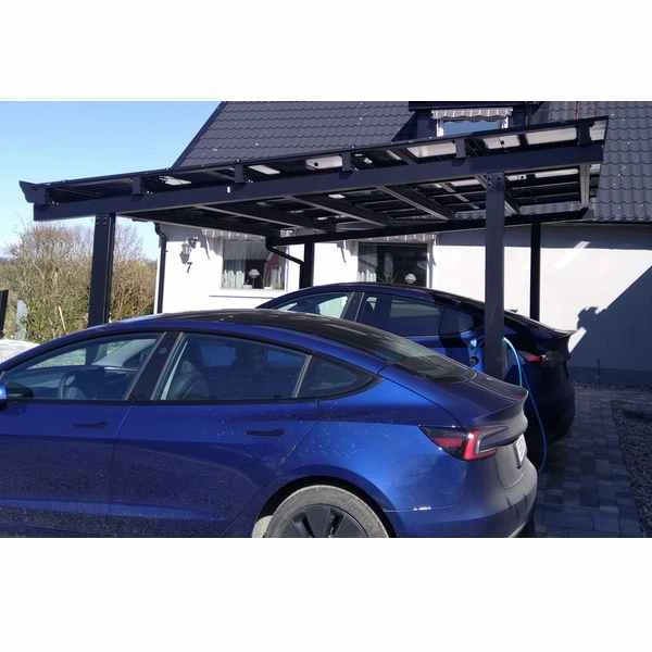 Carport solaire chez Domest Lorraine à Ennery