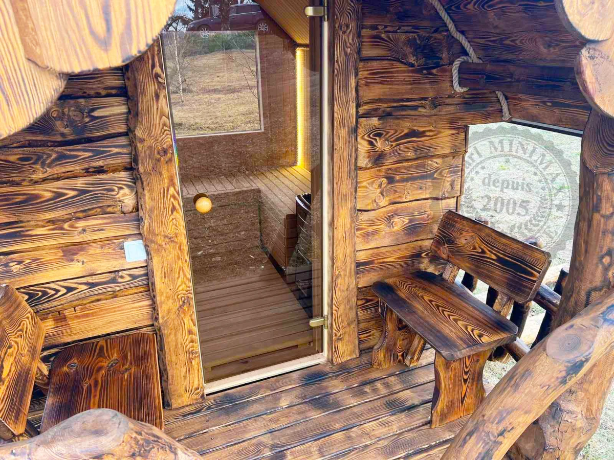 Sauna TROLL 2x4 m
