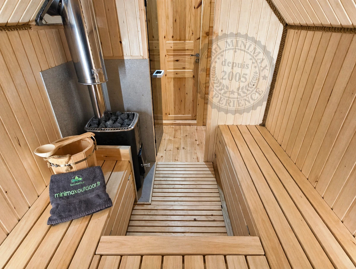 Sauna TROLL 2x4 m