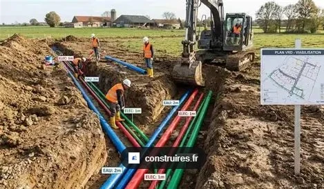 VIABILISATION DE TERRAIN A CONSTRUIRE